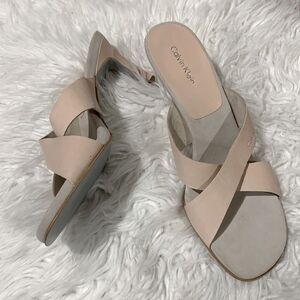 CALVIN Klein Riki crisscross camp sandals NWOT women’s size 8